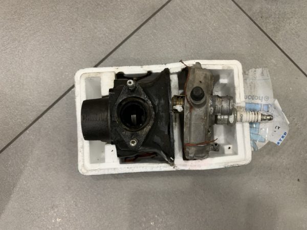 Cilindro Completo di Testa e Pistone Polini  Piaggio Nrg-Runner-Aprilia Sr  Diametro 47 70cc 2 Tempi Motore Piaggio Liquido   Dopo 2001 , USATO