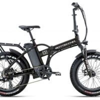 Bicicletta E-Bike BOTTECCHIA  “BE 01 PIT BULL 2023 FAT 20  Motore Ruota posteriore  Batteria  522 Wh  Alluminio Donna Colore Nera  Opaca ,