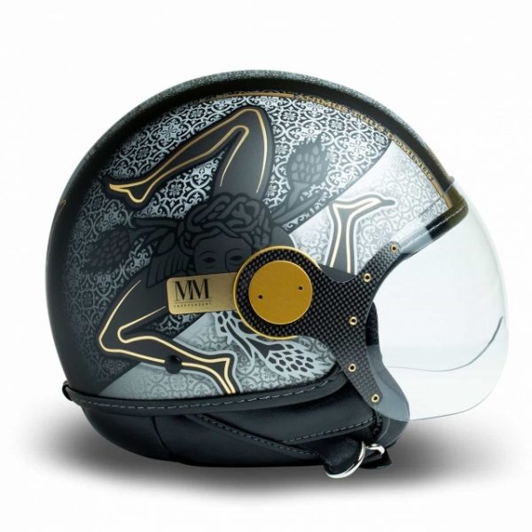 Novita' Nuovo  Casco Sicilia Trinacria  LIMITED EDITION MM Independent Pronta consegna taglia L, SPEDIZIONE GRATUITA