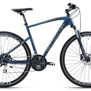 BICICLETTA TREKKING LITE CROSS 28 TREKKING " 321 FS ACERA DISK 24s LADY” Alluminio 21 V Telaio  Misura 44 Colore Blu Opaco 2024