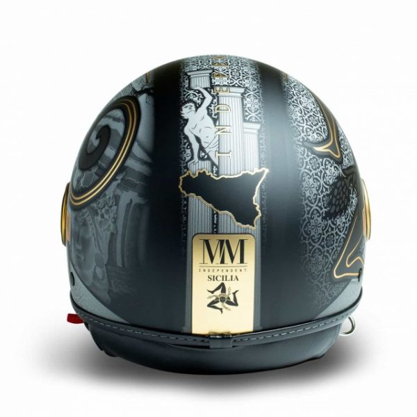 Novita' Nuovo  Casco Sicilia Trinacria  LIMITED EDITION MM Independent Pronta consegna taglia L, SPEDIZIONE GRATUITA