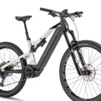 Bicicletta Mtb  E-Bike Olympia Full “KARBO EDGE 2023  900 SPORT EXT ” Carbonio  Taglia S-M Bianca-Nera