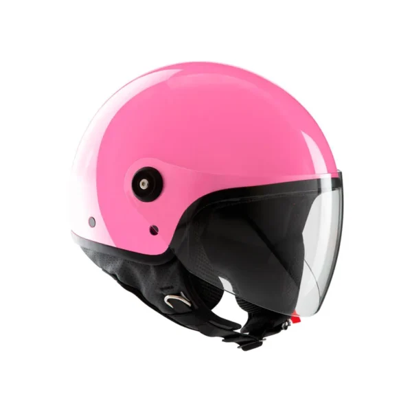 Casco Demi-Jet Tucano “EL’JETTIN” Taglia M Colore Rosa Lucido