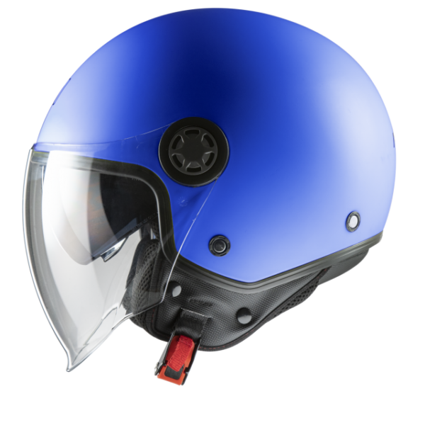 Casco Demi-Jet MPH ONE DEMI-JET URBANO CON DOPPI VISIERA  Taglia M Colore Blu Opaco