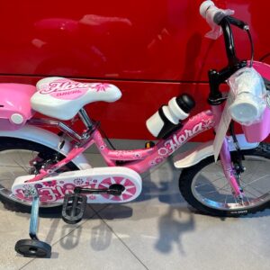 Bicicletta Bimba  Brera" FLORA” Ruota 16 Cambio 1 Velocita’ Colore Rosa