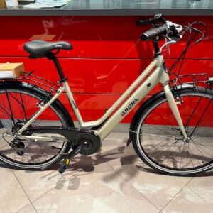 Bicicletta E-Bike BRERA  HORIZONTE  28 Urban Alluminio 7V Donna Colore SABBIA OPACO TELAIO MISURA 43 , NUOVO