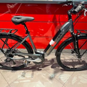 Bicicletta NEW E-Bike BOTTECCHIA  "BE 20 RICHMOND LADY 2024  28 POLLICI TAGLIA 48 Centrale Batteria 504  Wh   Alluminio Donna ARGENTO Lucida