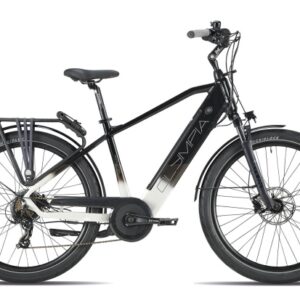 Bicicletta E-Bike Olympia "Roadster 2025 Man 700 “ Batteria 576 Wh Alluminio Donna Colore Nero-Bianca ,NUOVA