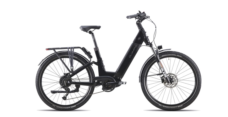 Bicicletta E-Bike Olympia "PLAYER 2025 BATTERIA 720Wh !!! MOTORE OLIEDS 85 NM TELAIO 46 “Alluminio Colore  Nero Opaco